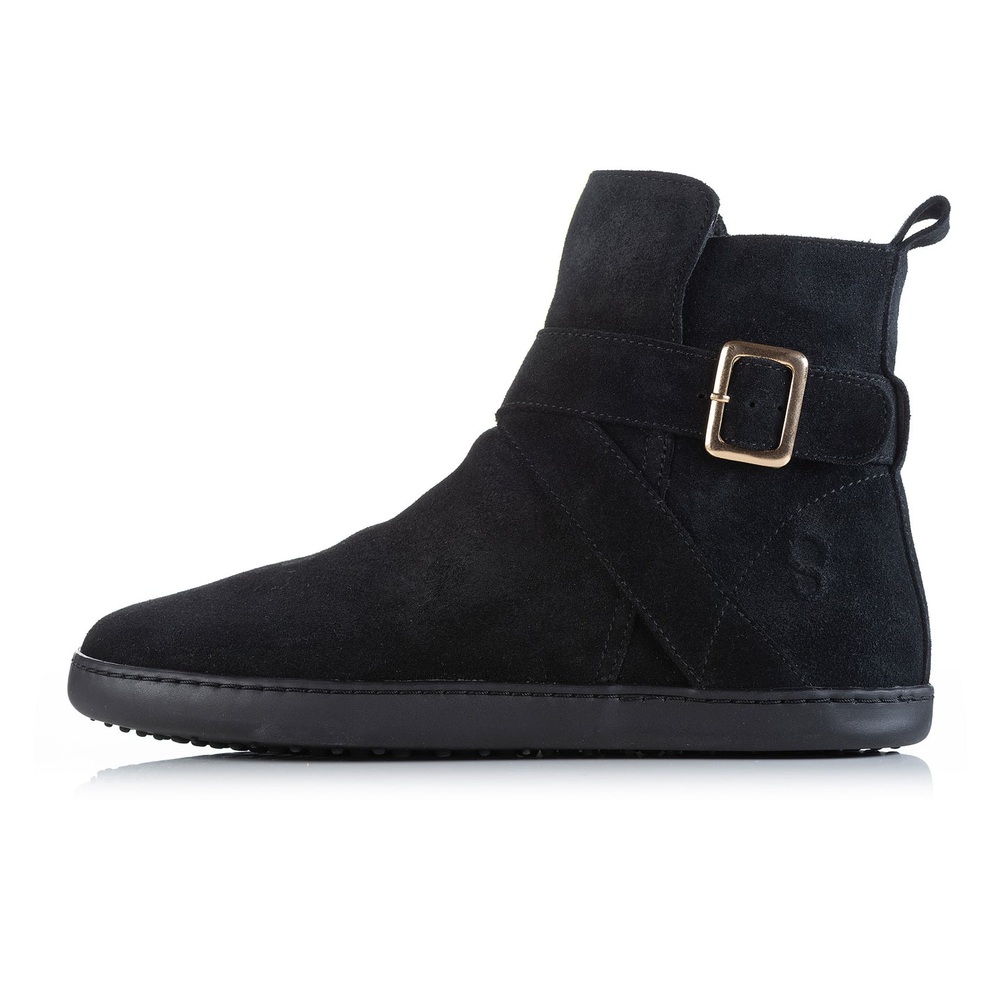 Shapen - Women’s Adult Boots - Divine - Black Suede and Bordeaux Suede