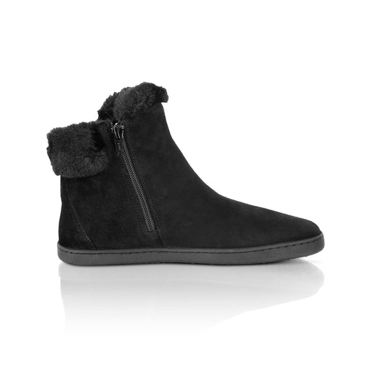 Shapen - Women’s Adult Ankle Boots - Fluffy 2.0 - Black