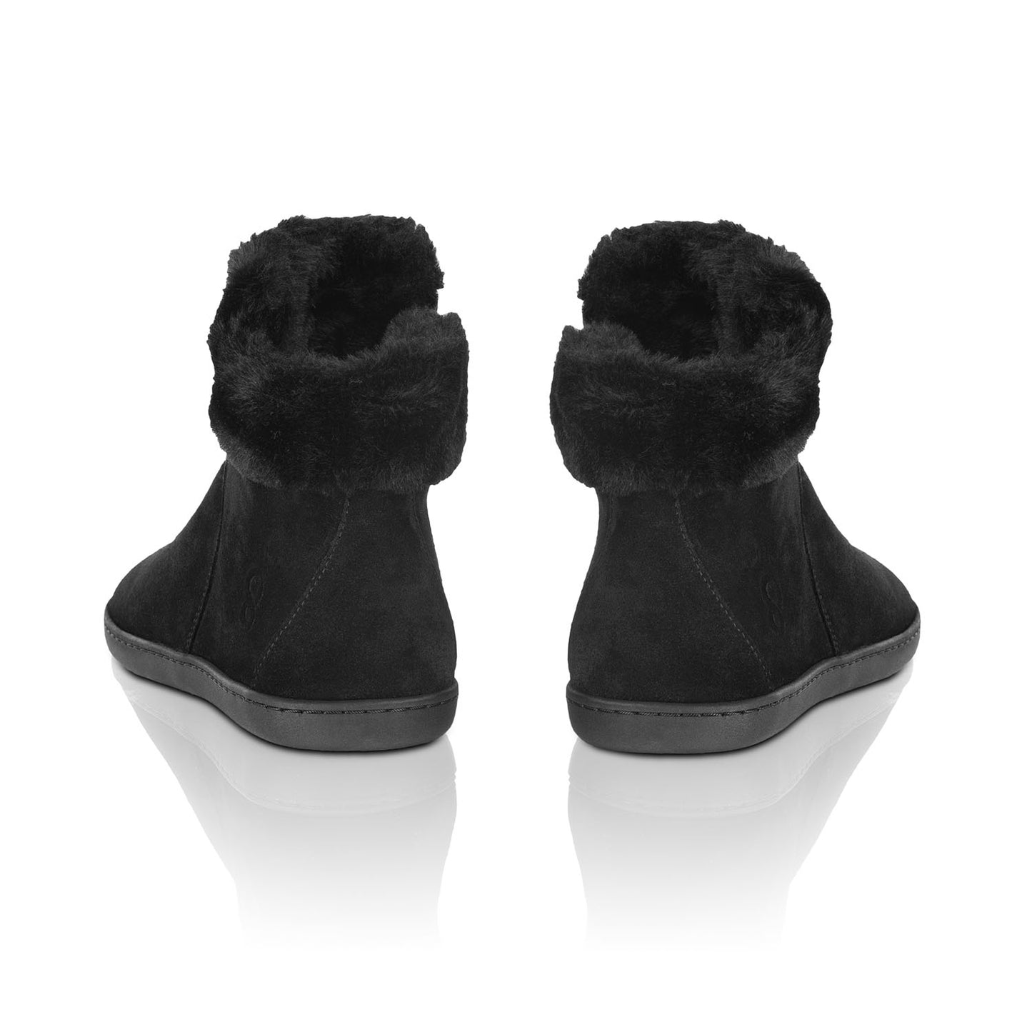 Shapen - Women’s Adult Ankle Boots - Fluffy 2.0 - Black