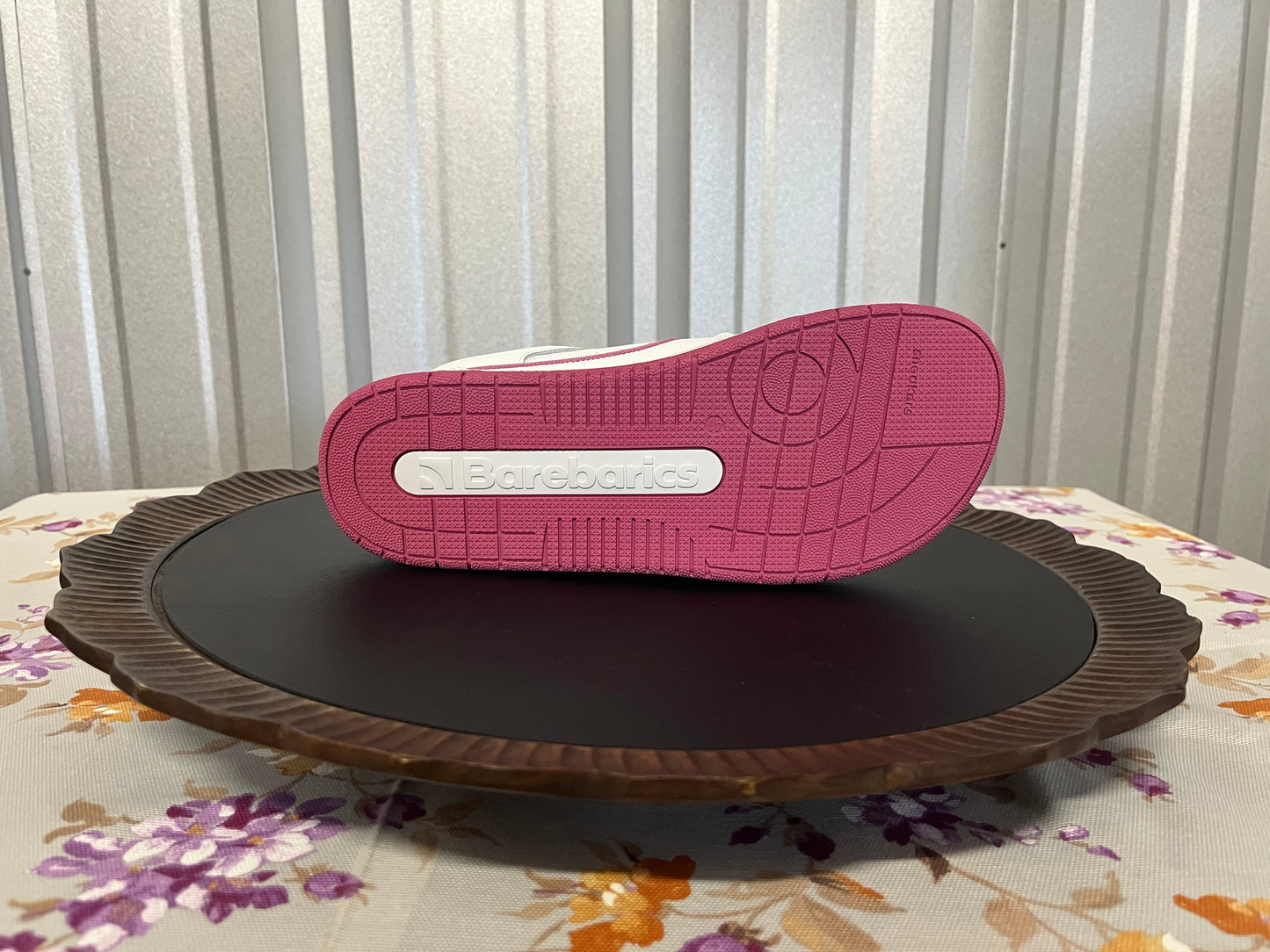 Barebarics Arise - Women’s Adult Sneaker - White and Raspberry Pink