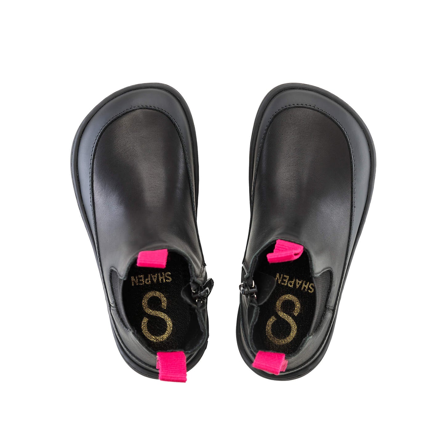 Shapen - Children's Boots - Victory - Black and Pink