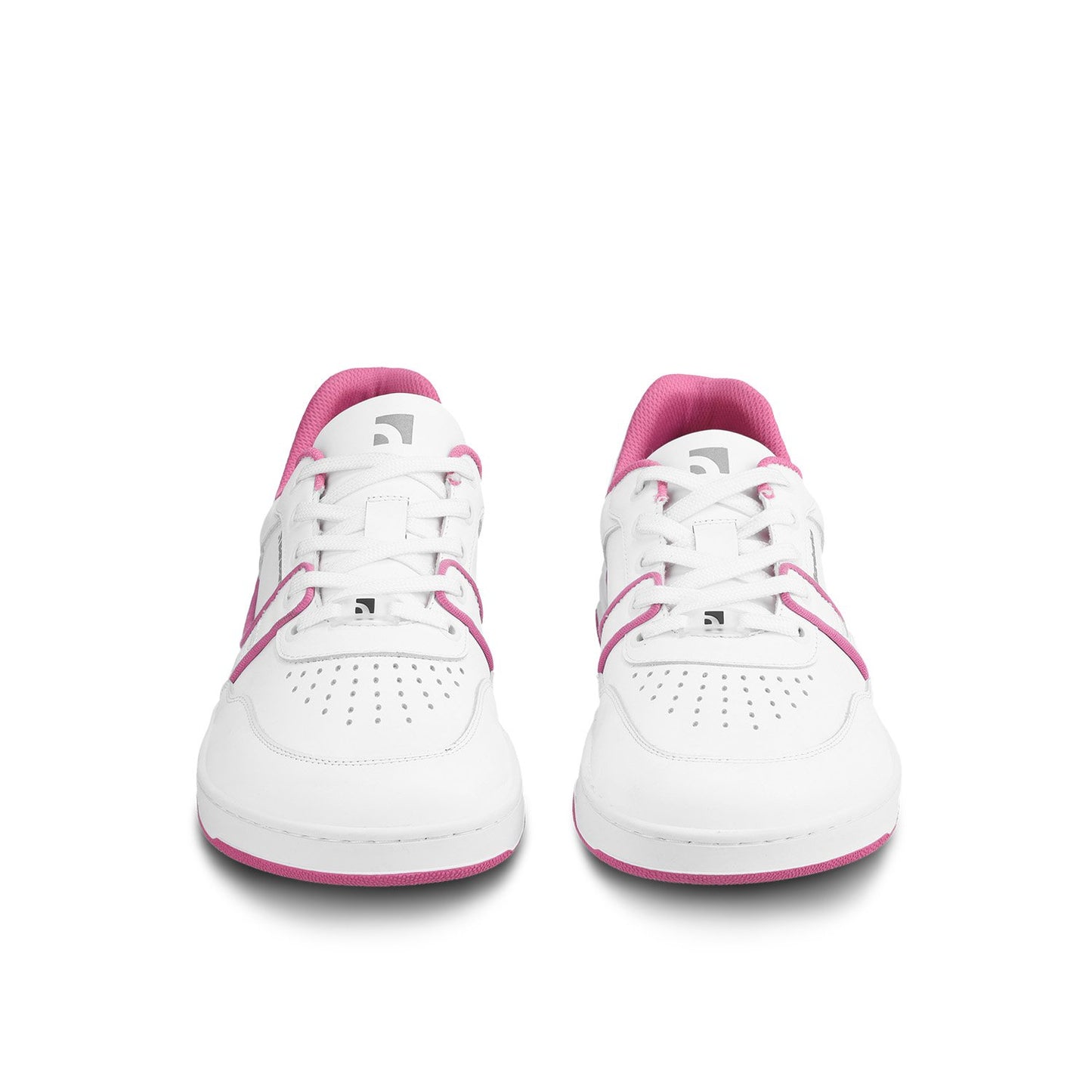 Barebarics Arise - Women’s Adult Sneaker - White and Raspberry Pink
