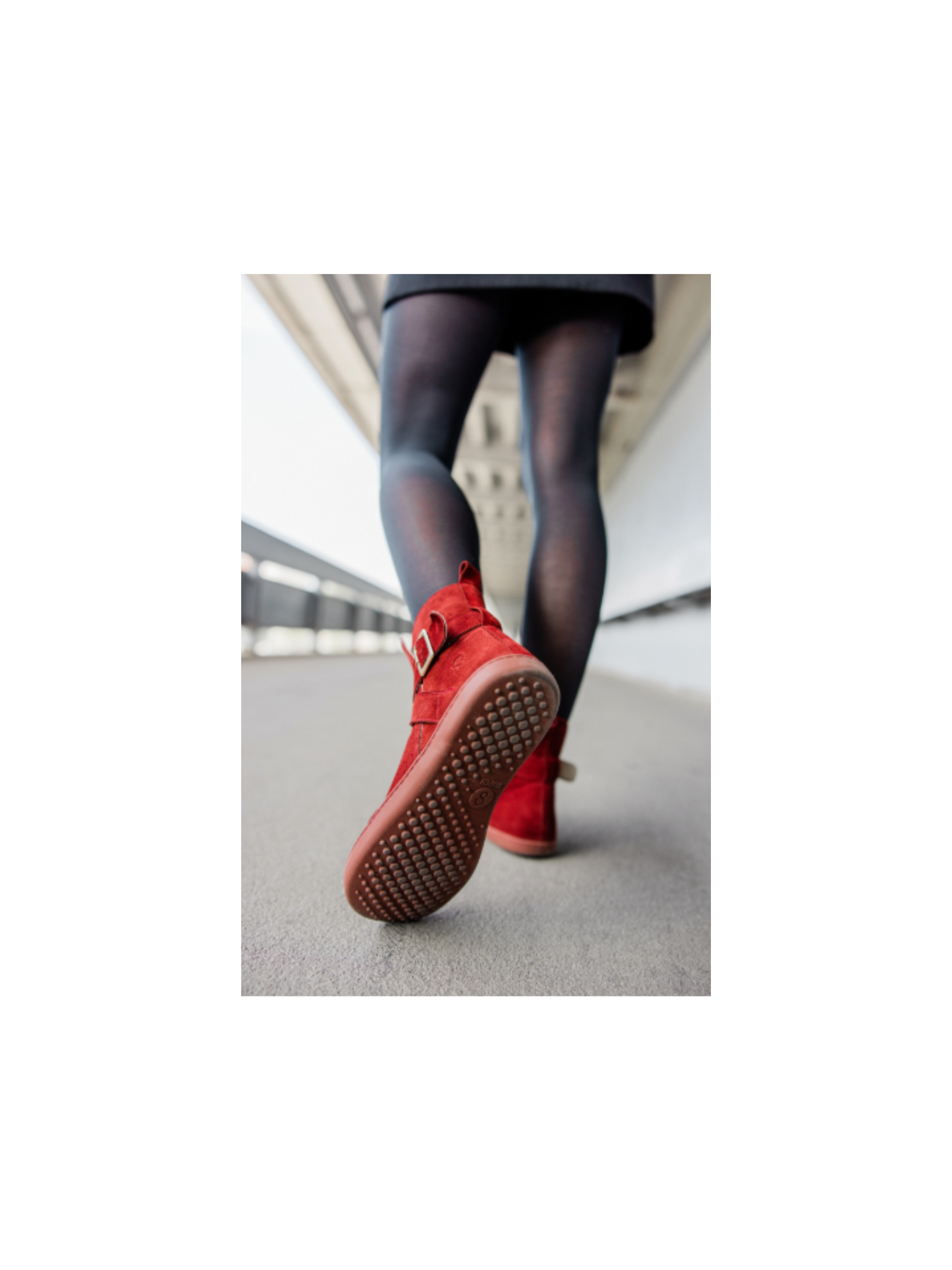 Shapen - Women’s Adult Boots - Divine - Black Suede and Bordeaux Suede