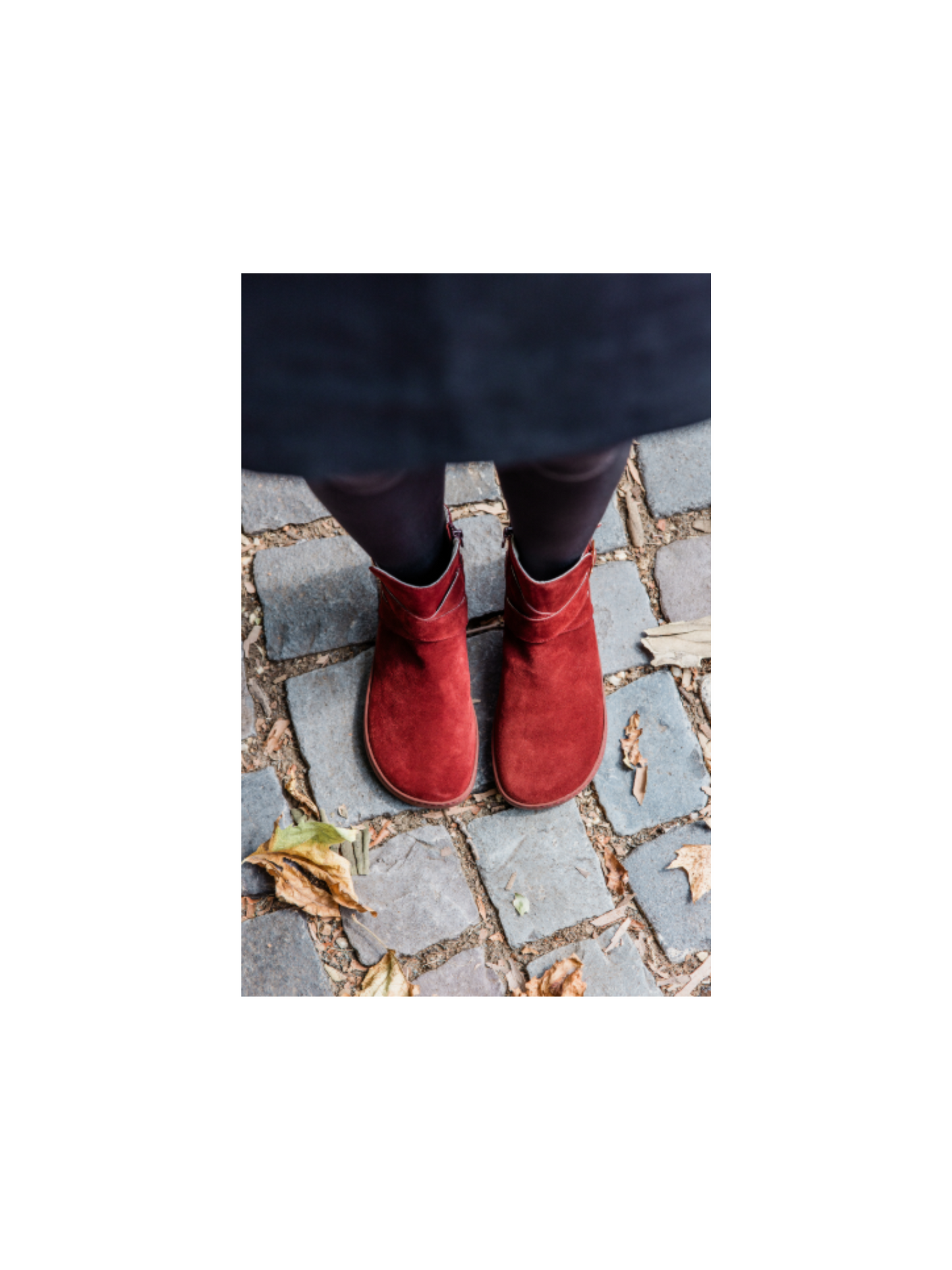 Shapen - Women’s Adult Boots - Divine - Black Suede and Bordeaux Suede