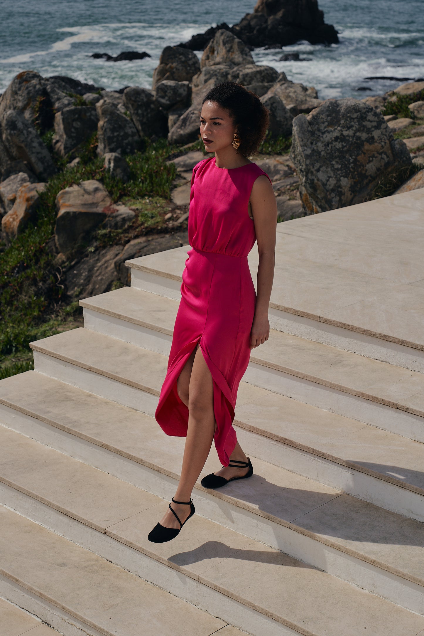 Shapen Orchid  | Women's Barefoot Suede Flats | Suede Flats