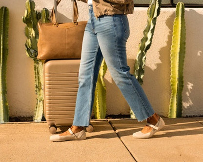 Cassie Knit By Zero Shoes - Women's Barefoot Flats | Barefoot Mary Jane's