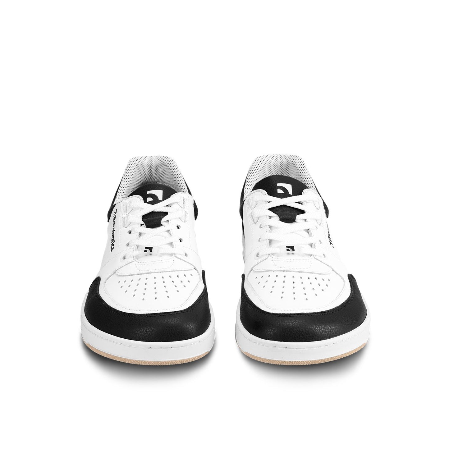 Barebarics Wave - Unisex Sneakers - White and Black and White and Dark Green