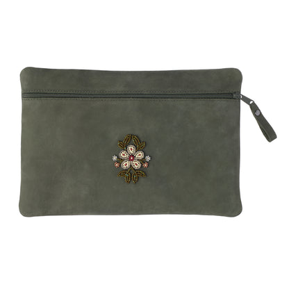 Floret Beaded Utility Bag