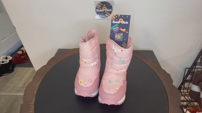 Toasty-Dry Puffy Winter Boots